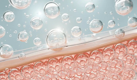 The cold ball massage on collagen production